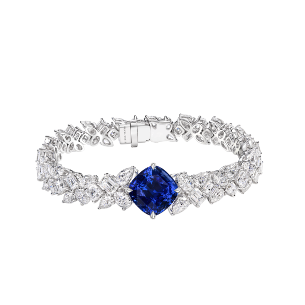 Blue Sapphire Diamond Bracelet