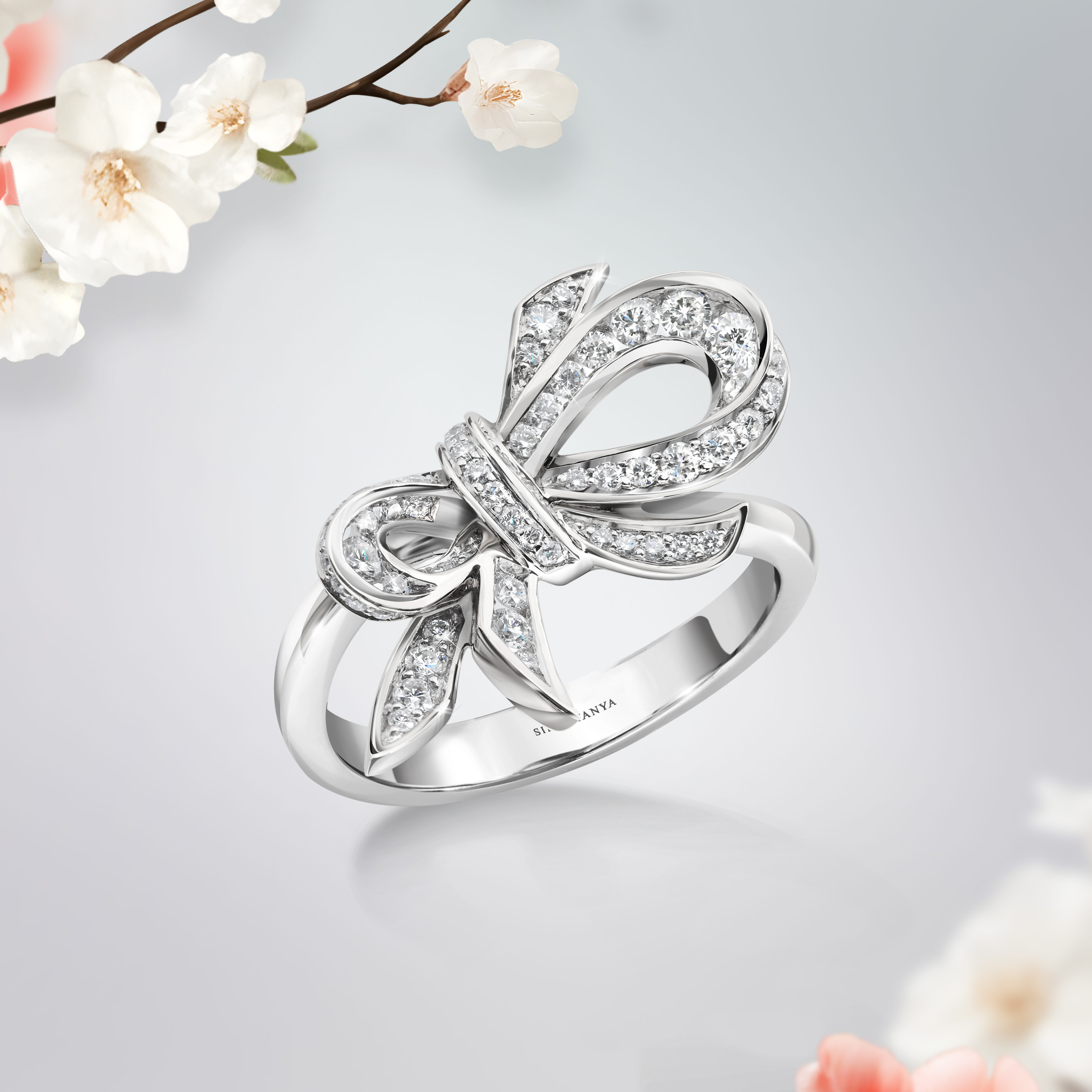 Velvet Ribbon Ring