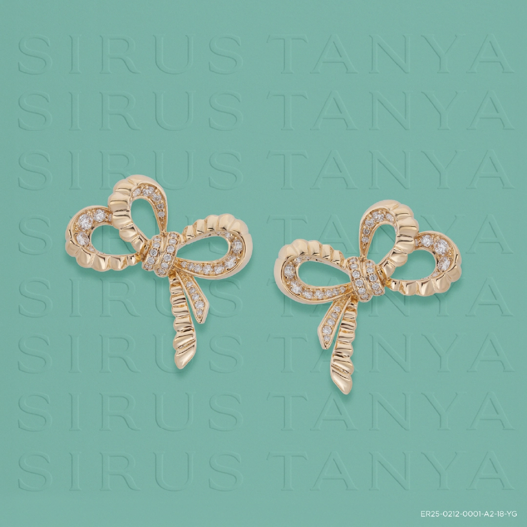 Velvet Ribbon Earrings
