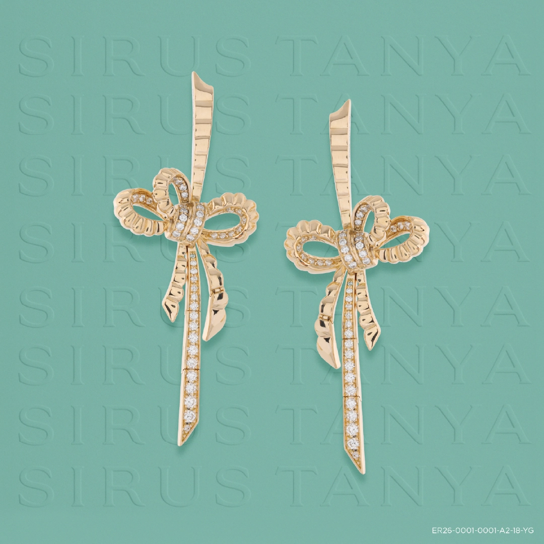 Velvet Ribbon Earrings